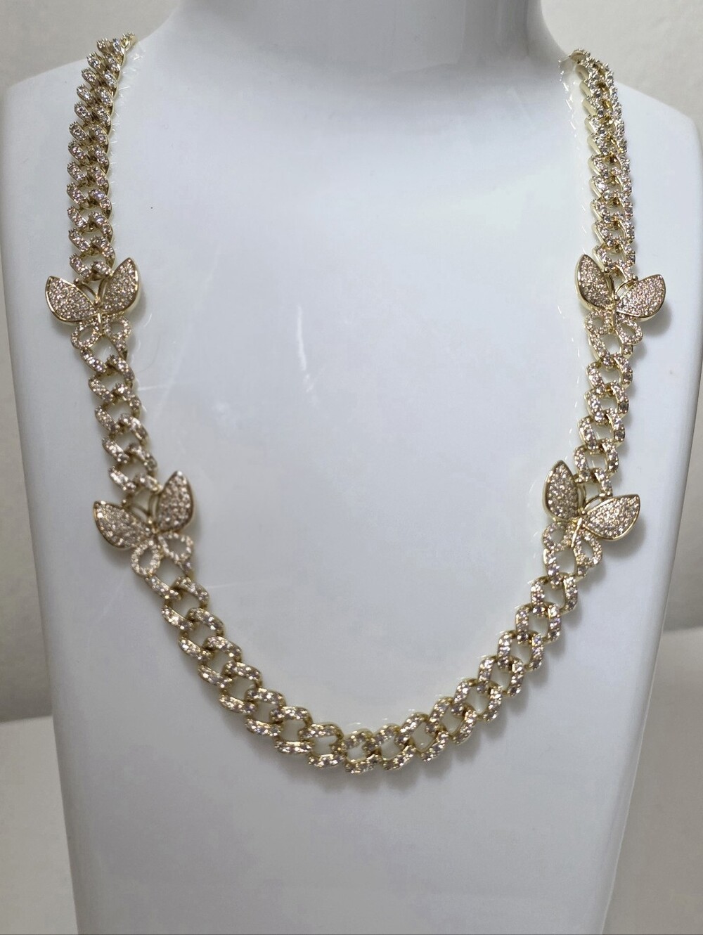 Butterfly Crystal Necklace